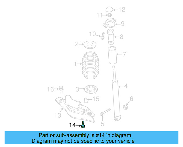 Stone Guard Bolt N-911-335-01 - View 5