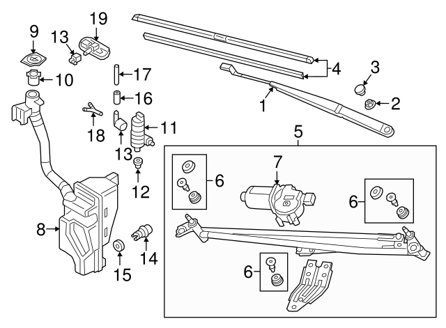 Level Sensor Seal 7M0-919-382 - View 11