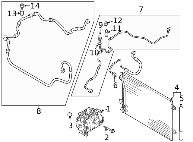 Compressor Mount Bolt N-912-045-01