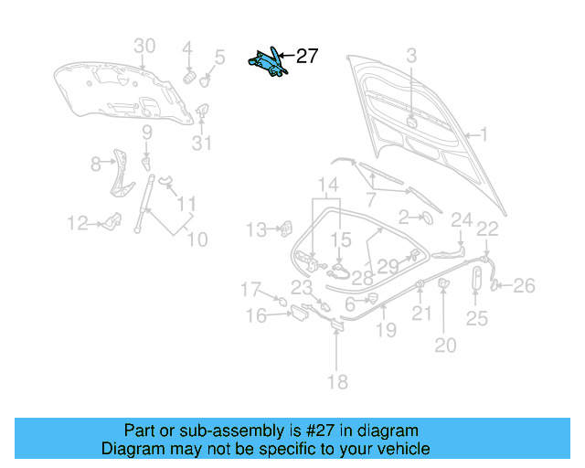 Safety Catch 3D0-823-480-E - View 4