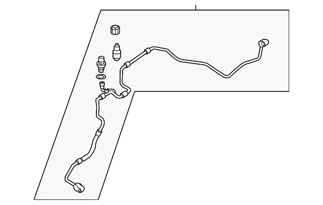 A/C Refrigerant Liquid Hose 5C0-820-741-BP - View 5