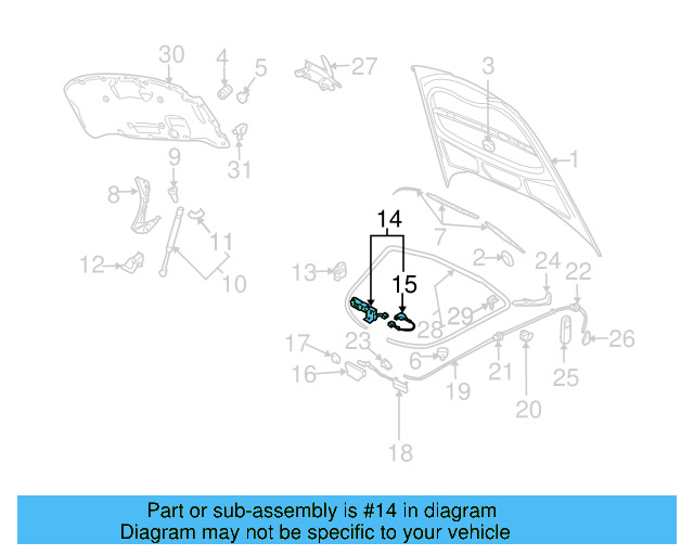 Lock 3D0-823-509-D - View 3