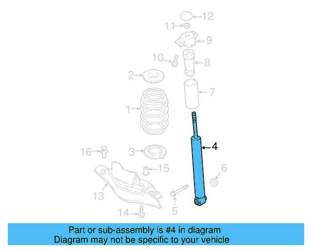 Lower Control Arm Mount Bolt N-108-834-01 - View 18