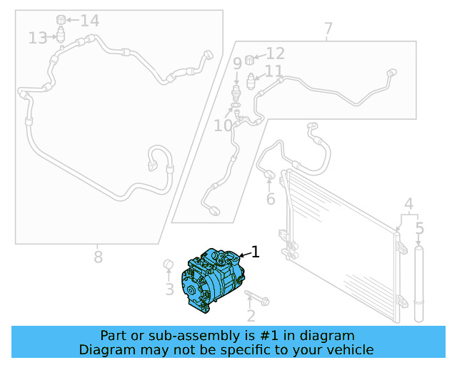 Compressor 7N0-816-803-E