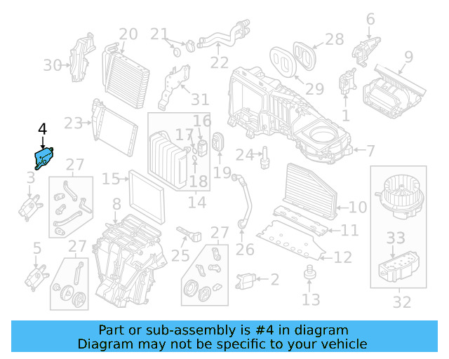 Adjust Motor 561-907-511-E - View 4