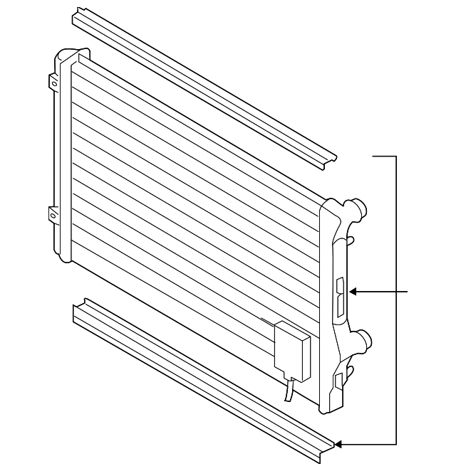 Radiator Assembly 1K0-198-251 - View 3