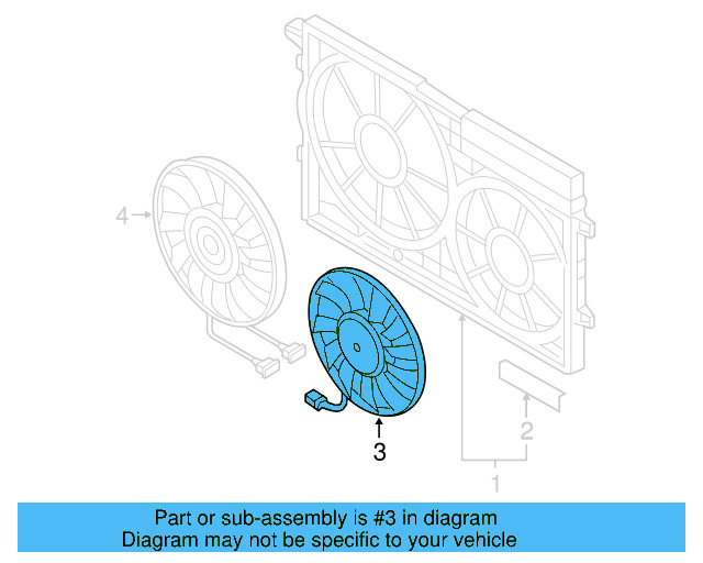 Fan & Motor 1K0-959-455-ES - View 14