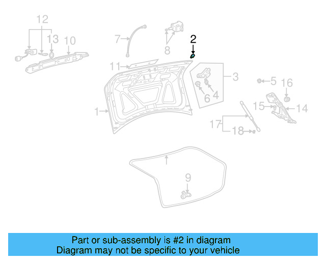 Hinge Stop 8D5-827-499 - View 17
