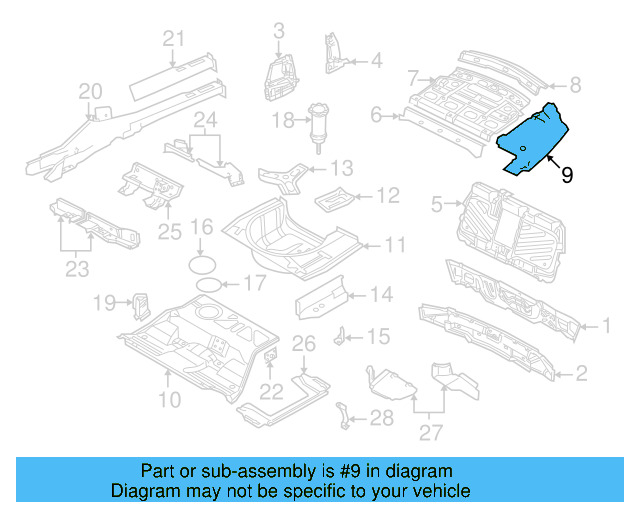 Filler Plate 3B5-813-561 - View 16
