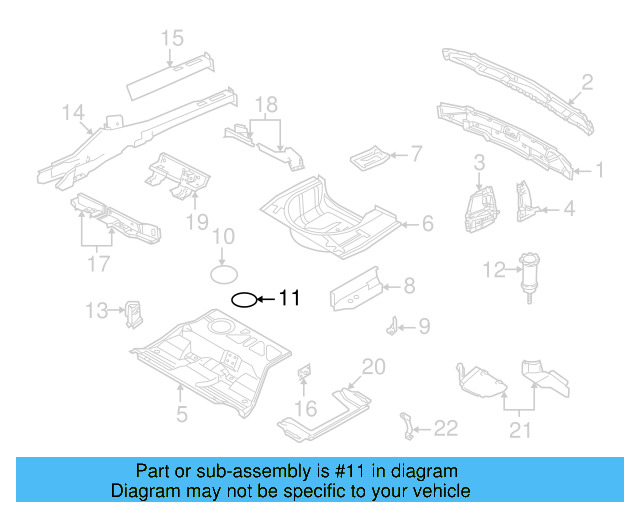 Access Cover Seal 321-803-963 - View 13