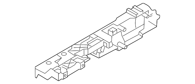 Convertible Top Mounting Plate 1Y0-871-405-A - View 2