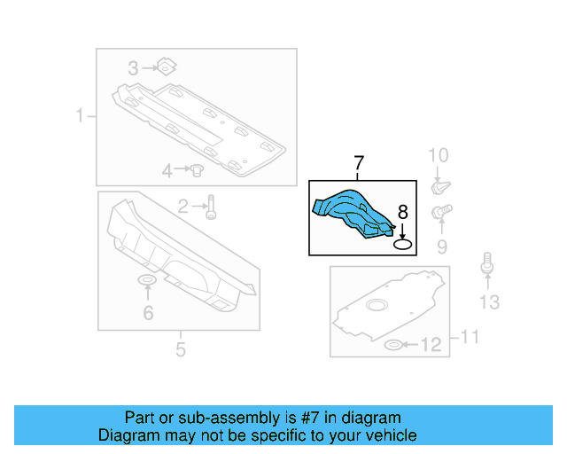 Heat Shield 1K0-825-721-E - View 13