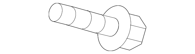 Mirror Assembly Mount Bolt N-911-821-01 - View 2