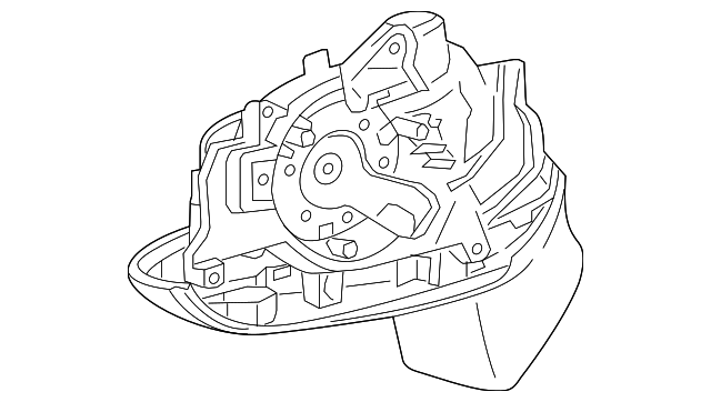 Mirror Housing 7P6-857-086-9B9 - View 3