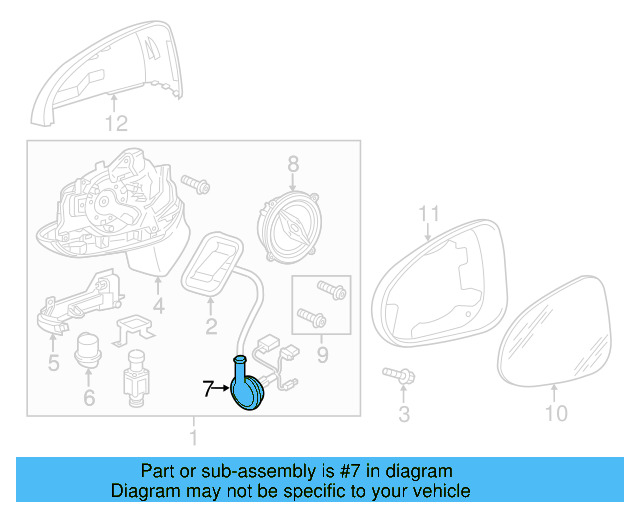 Grommet 1T0-971-913 - View 3