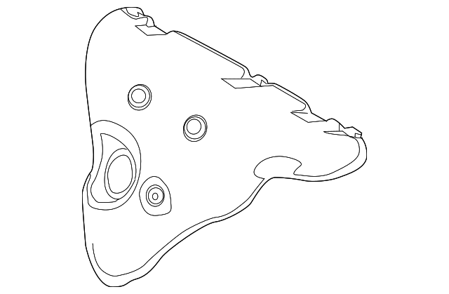 Heat Shield 07K-253-041-H - View 2