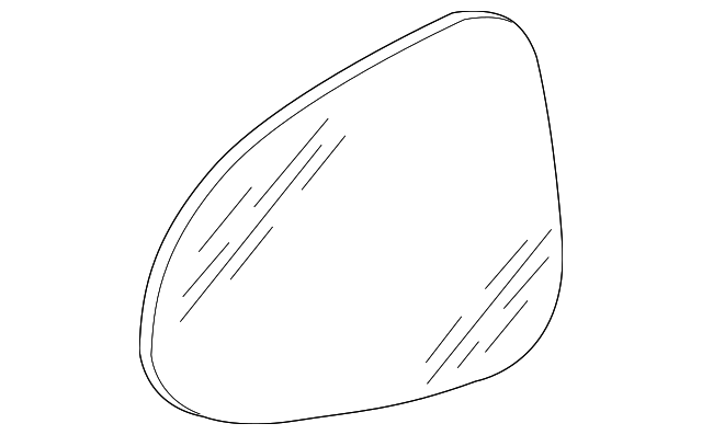 Mirror Glass 7P6-857-522 - View 4