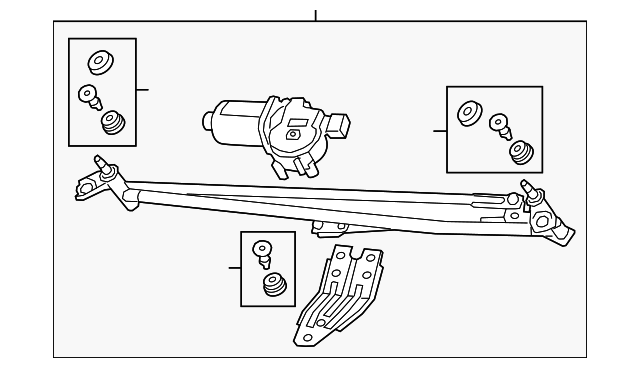 Wiper Linkage 3CN-955-023-A - View 5
