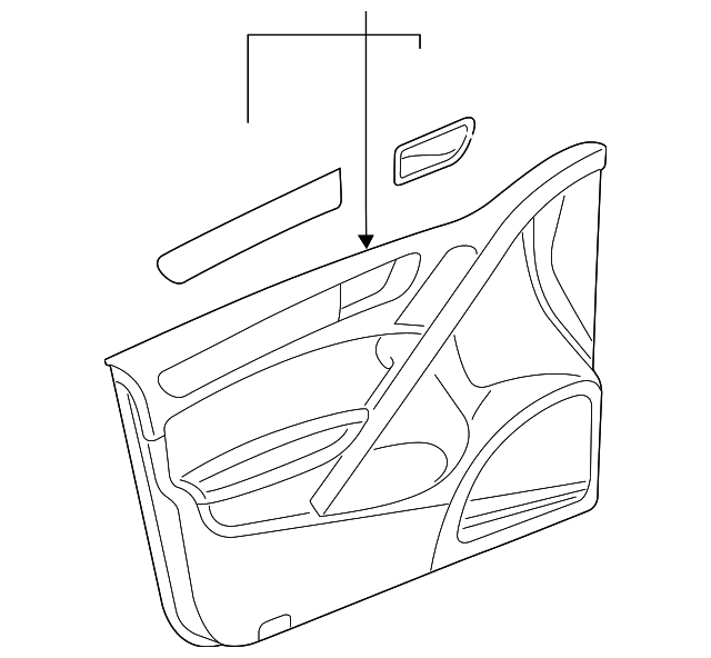Door Trim Panel 5K4-867-021-D-YDV