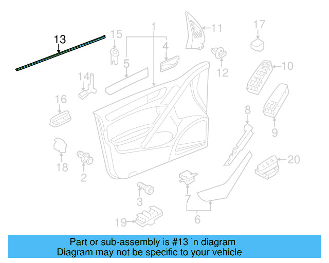 Belt Weather 5K3-837-480-B-5AP