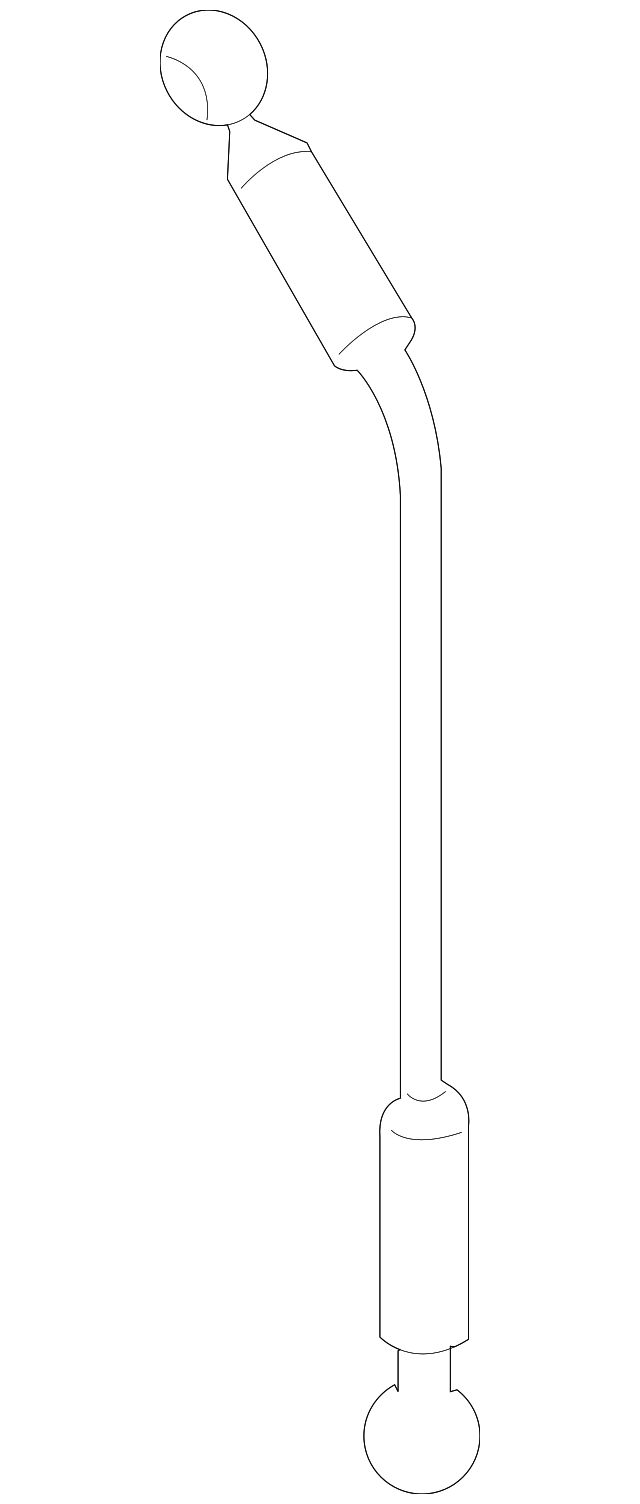 Convertible Top Push Rod 1Y0-871-301 - View 2