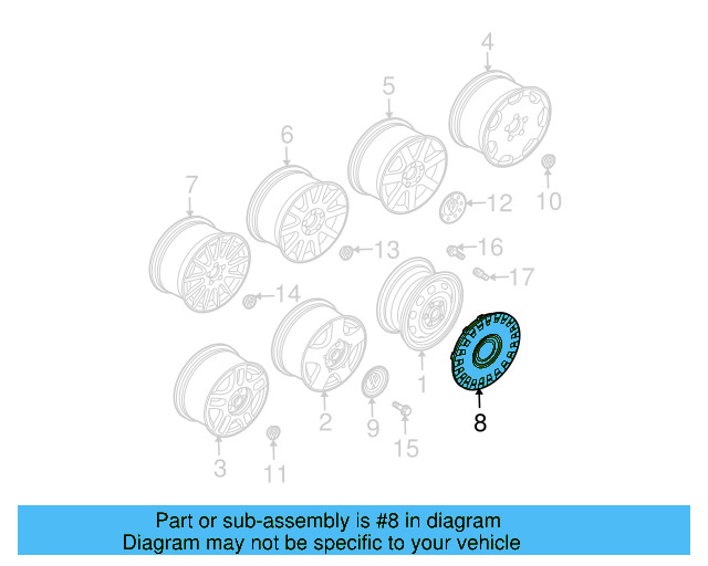 Wheel Cover 1T0-601-147-RGZ - View 15