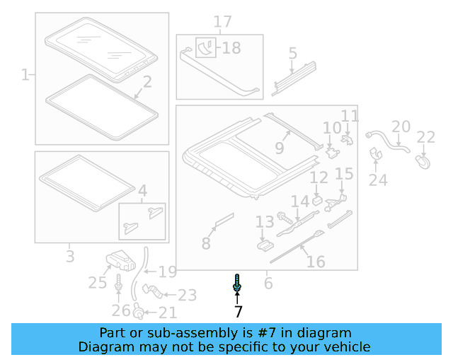 Headlamp Assembly Lower Bolt N-911-664-01 - View 62