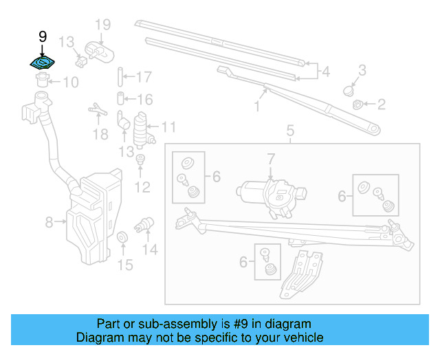 Reservoir Cap 3Q0-955-455 - View 6