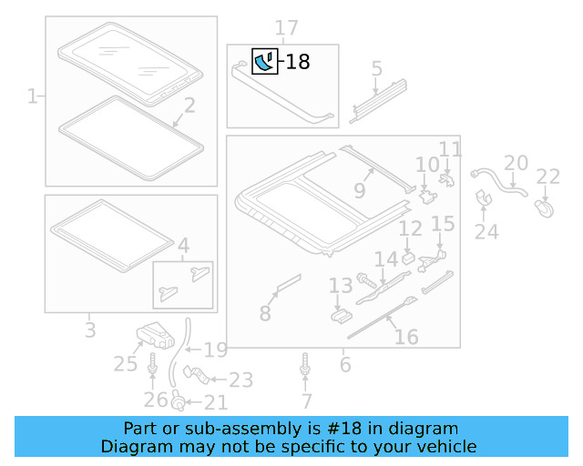 Air Deflector Mount Kit 561-898-671 - View 4