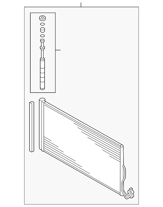 Condenser 7P0-820-411-B - View 7