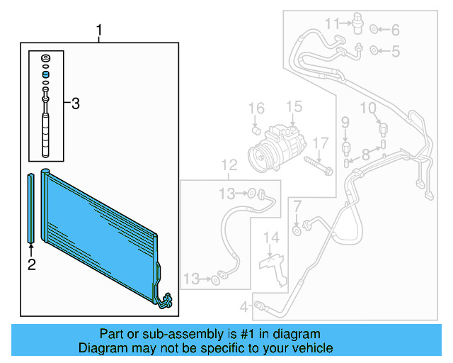 Condenser 7P0-820-411-B - View 5