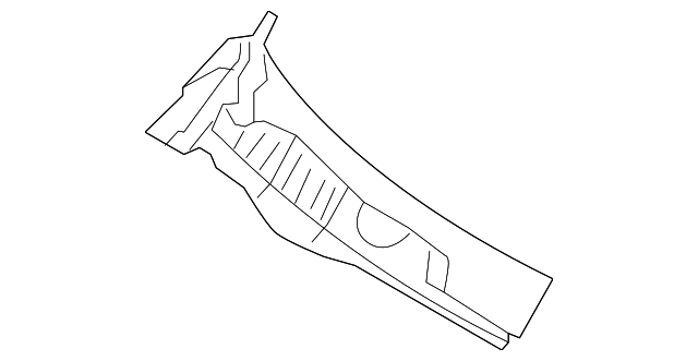 Cowl Grille 7P6-819-402-D - View 6