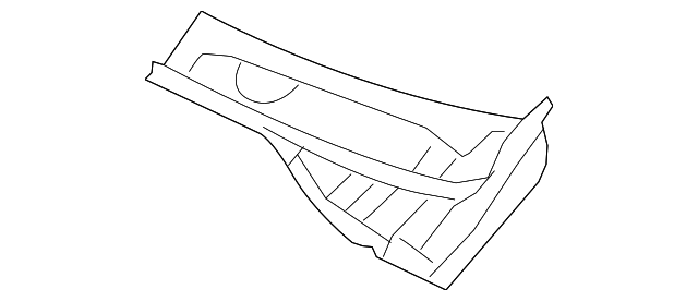 Cowl Grille 7P6-819-401-B - View 5