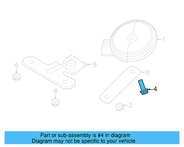 Mount Spring Bolt N-106-421-04 - View 5