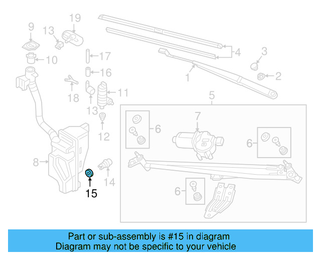 Level Sensor Seal 7M0-919-382 - View 47