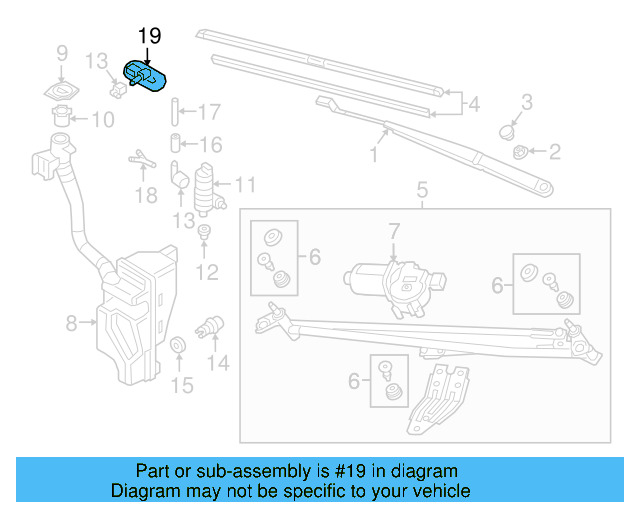 Nozzle 5M0-955-985-C-9B9 - View 12