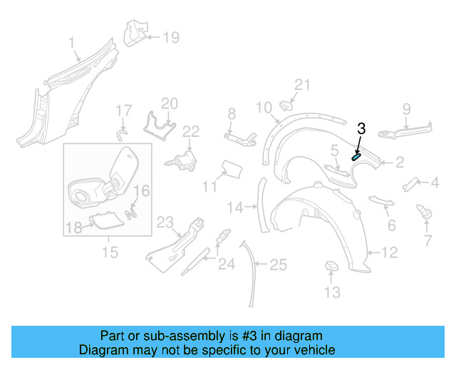 Retainer Plate 1C0-821-255-AB - View 6