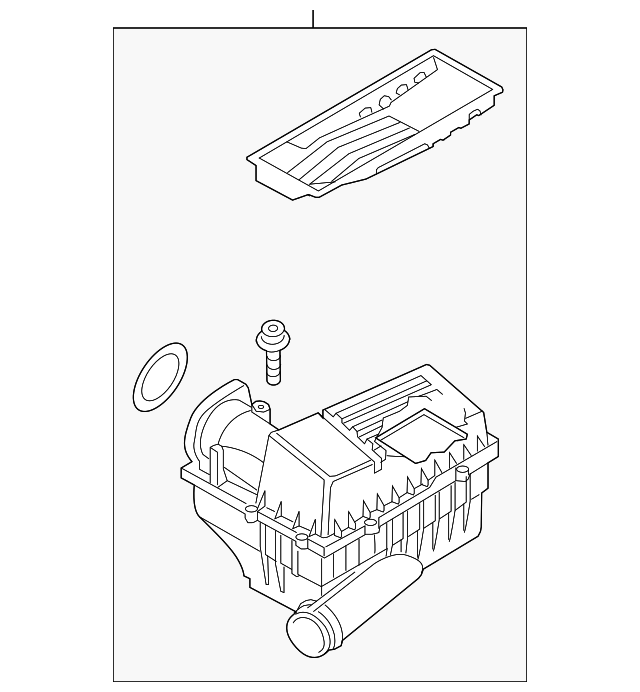 Air Cleaner Assembly 3C0-129-607-BP - View 16