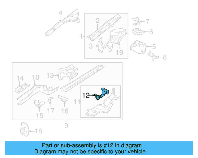 Trans Mount Bracket 1K0-810-811 - View 7