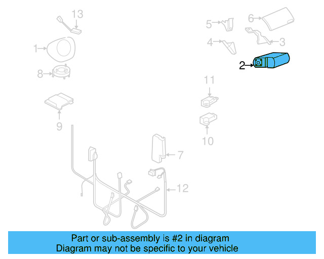 Passenger Air Bag 1C0-880-204-E