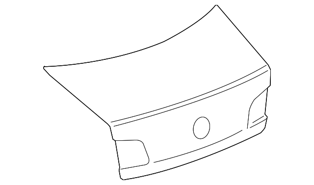 Trunk Lid 3D5-827-025-T