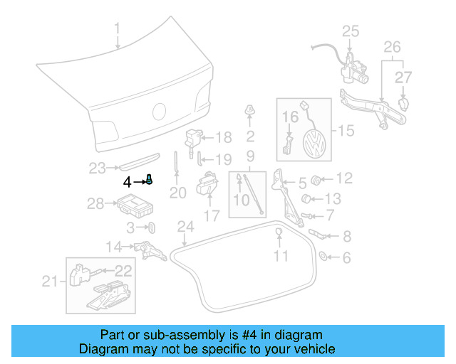 Hinge Buffer 3D0-827-525 - View 3