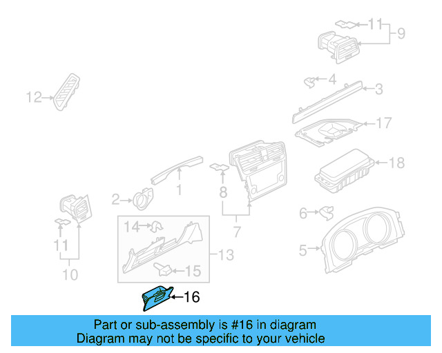 Storage Tray 5GM-857-919-C-ZA2