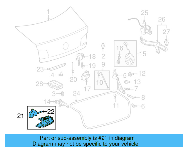 Pull Down Assembly 3D5-827-511-F - View 4