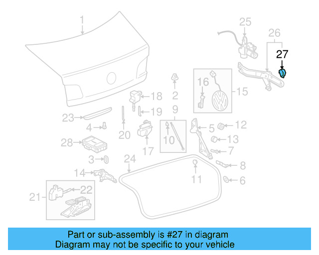 Sensor 3D0-941-038-A - View 3
