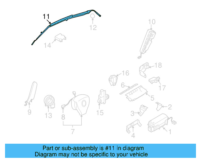 Head Air Bag 1K6-880-742-S