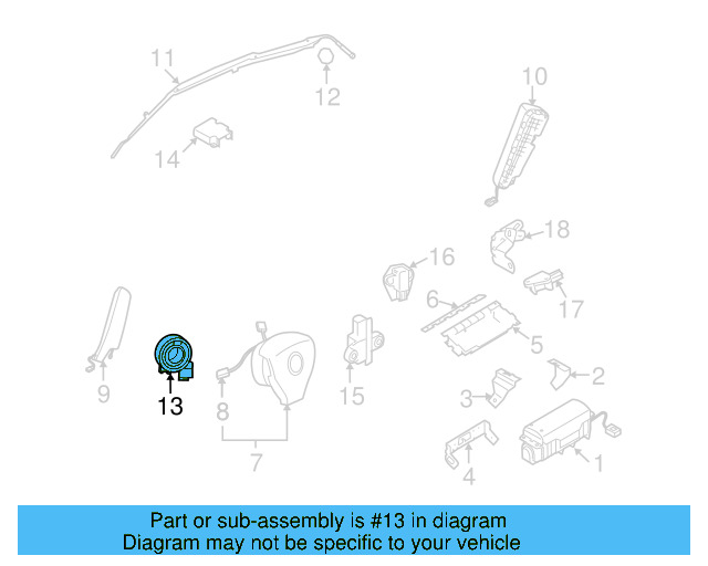 Clock Spring 1K0-959-653-C - View 12