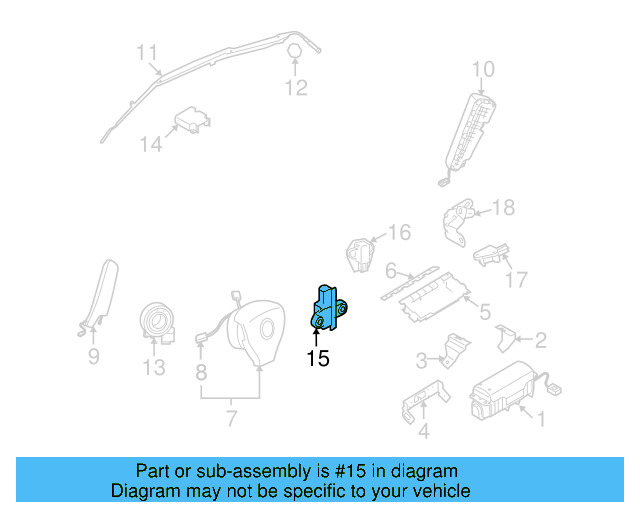 Ft Impact Sensor 1K0-959-651-A - View 8