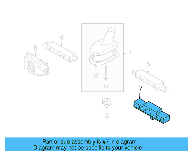 Antenna Booster 5N0-035-570 - View 45