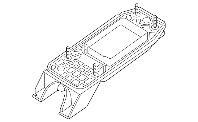 Console Body Center Bracket 5N0-867-190 - View 8